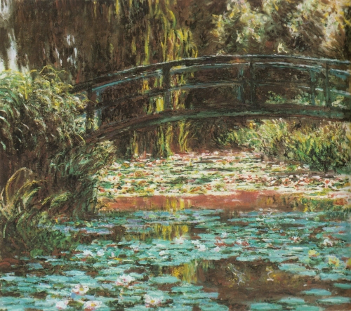 Monet The Japanese Footbridge